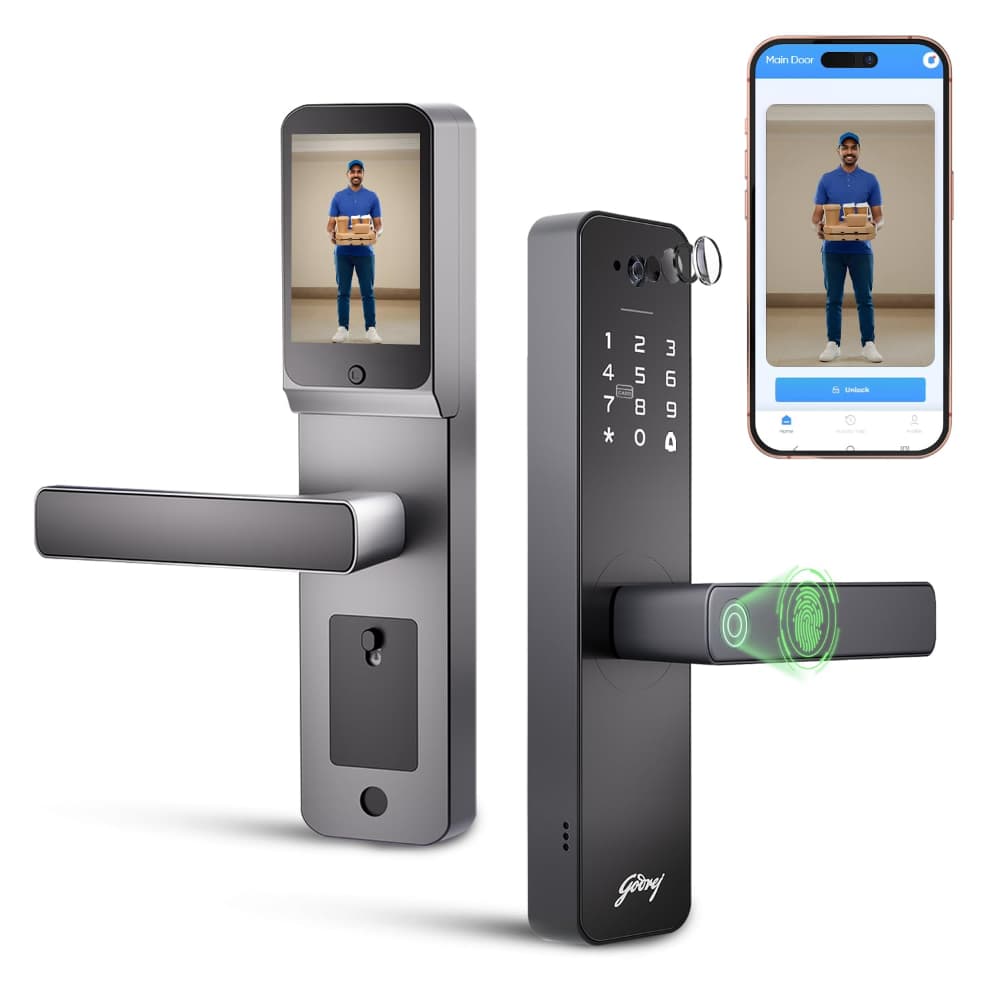 Godrej Neo Pro View | 7 in 1 Smart Lock | 9690