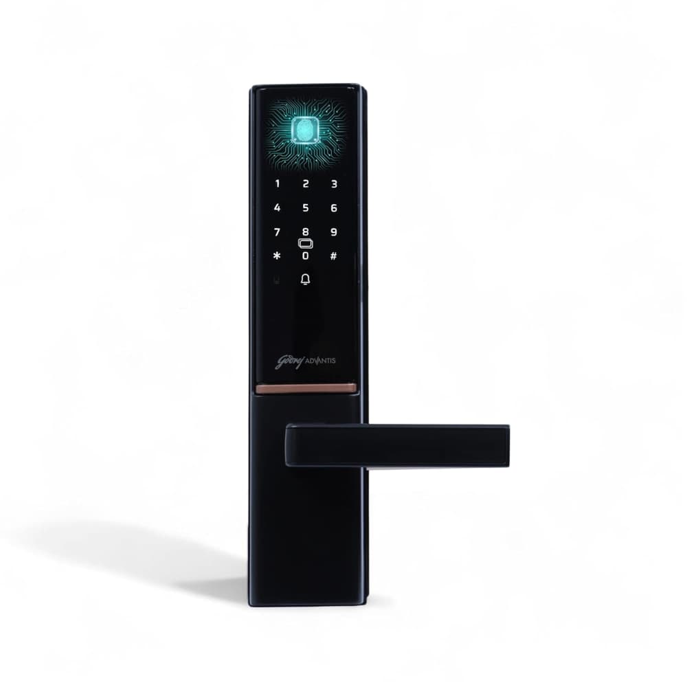 Godrej Advantis GSLD1 | 7 in 1 Smart Lock | Matte Black | 4406
