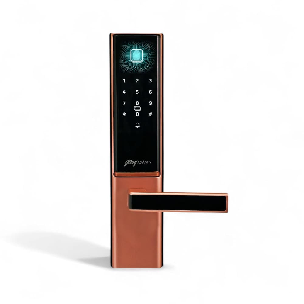 Godrej Advantis GSLD1 |7 in 1 Smart Lock| Rose Gold | 4407